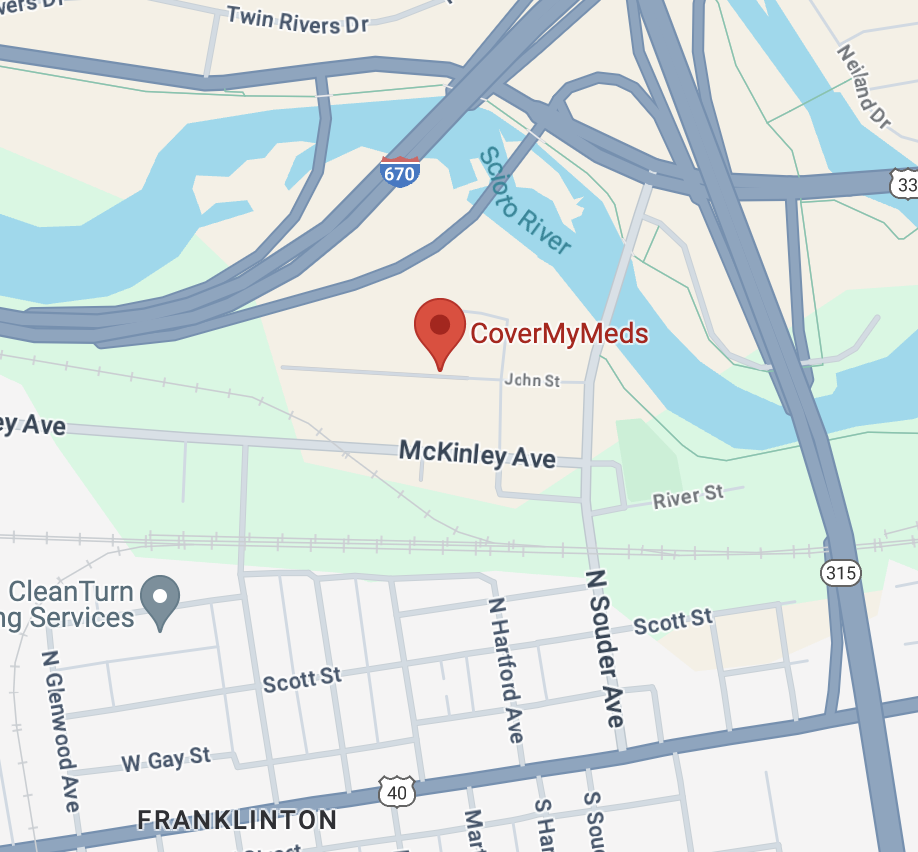 Metting location map